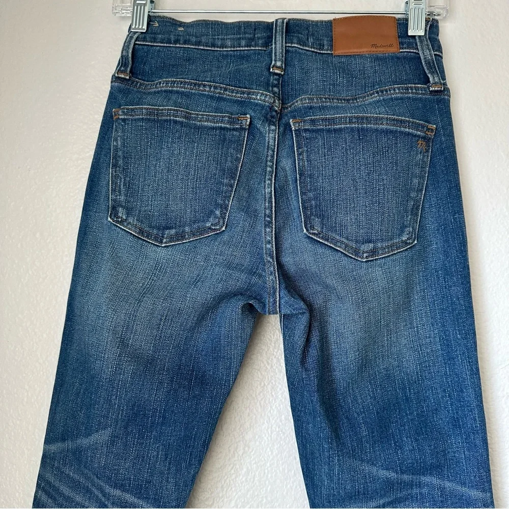 Madewell Slim Straight Jeans: Distressed Button-Front Edition Wellmoor Size‎ 24